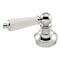 Thrifco Plumbing Porcelain and Chrome Lever Faucet Handle, 2 Inch H x 1.5 Inch W 4401570 - alternate 1